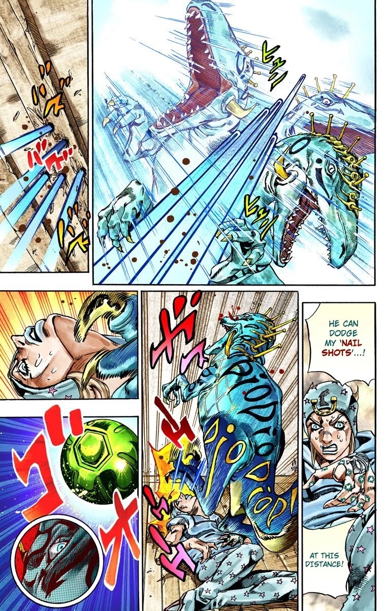 JoJo's Bizarre Adventure Part 7 - Steel Ball Run (Official Colored) chapter 29 page 8