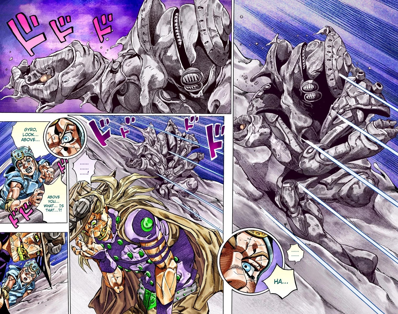 JoJo's Bizarre Adventure Part 7 - Steel Ball Run (Official Colored) chapter 30 page 47