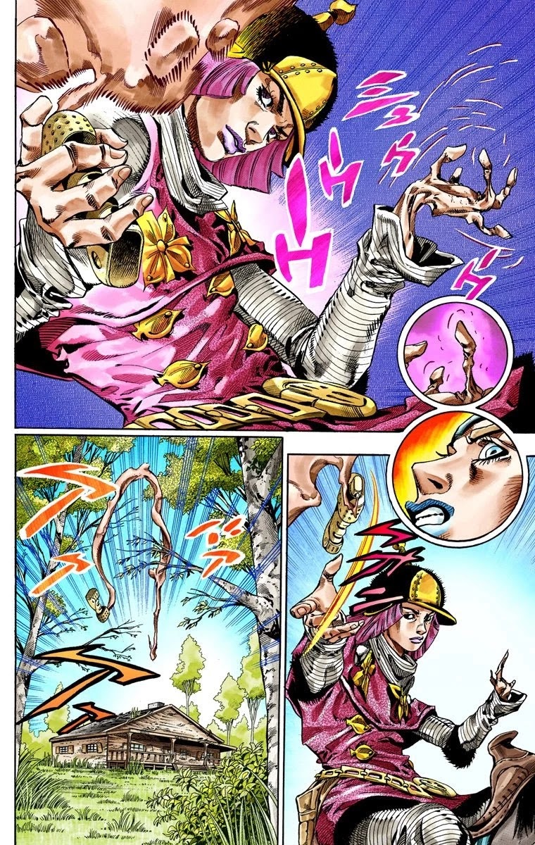 JoJo's Bizarre Adventure Part 7 - Steel Ball Run (Official Colored) chapter 34 page 16