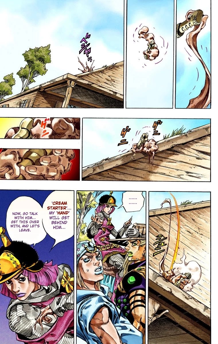 JoJo's Bizarre Adventure Part 7 - Steel Ball Run (Official Colored) chapter 34 page 17