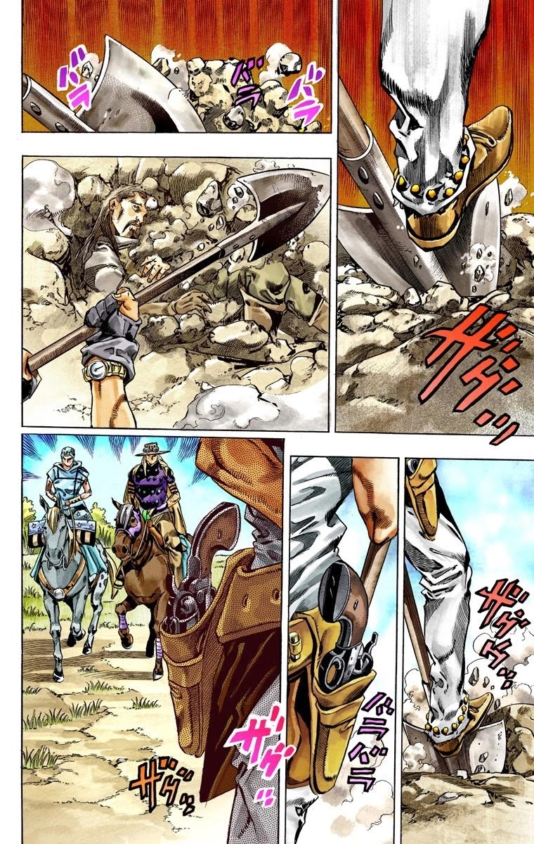 JoJo's Bizarre Adventure Part 7 - Steel Ball Run (Official Colored) chapter 34 page 18