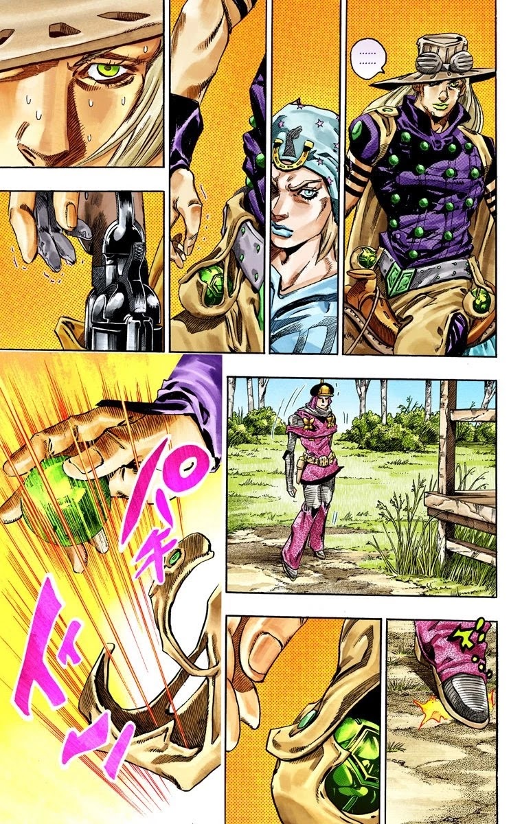 JoJo's Bizarre Adventure Part 7 - Steel Ball Run (Official Colored) chapter 34 page 25