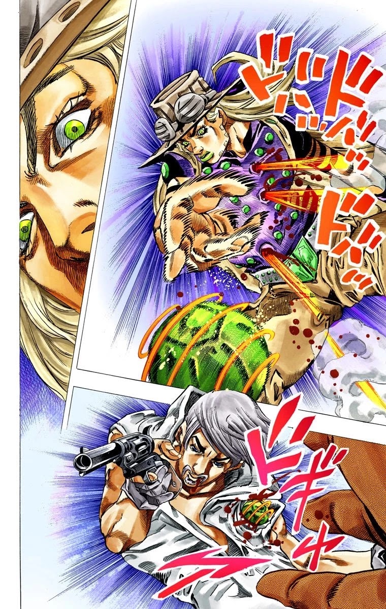 JoJo's Bizarre Adventure Part 7 - Steel Ball Run (Official Colored) chapter 34 page 26