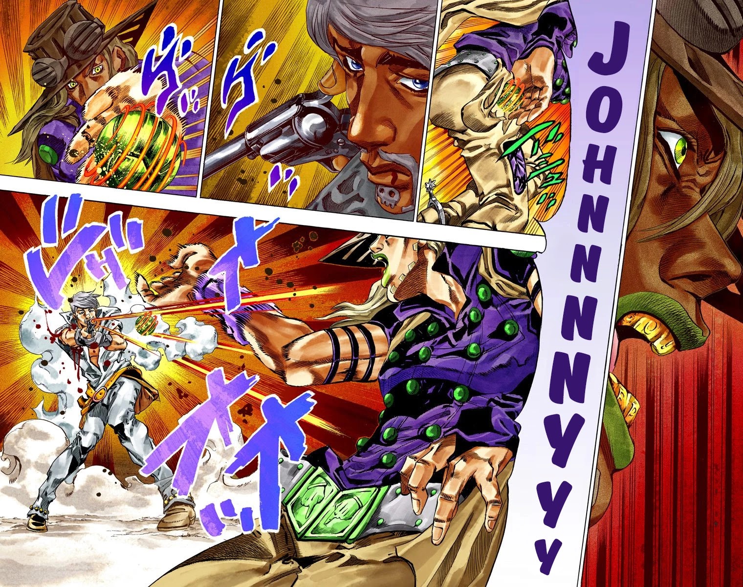 JoJo's Bizarre Adventure Part 7 - Steel Ball Run (Official Colored) chapter 34 page 47