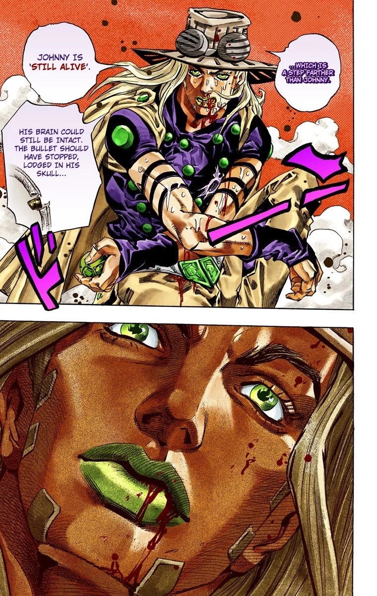 JoJo's Bizarre Adventure Part 7 - Steel Ball Run (Official Colored) chapter 34 page 54
