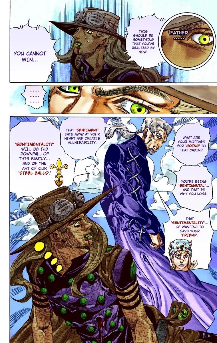 JoJo's Bizarre Adventure Part 7 - Steel Ball Run (Official Colored) chapter 35 page 16