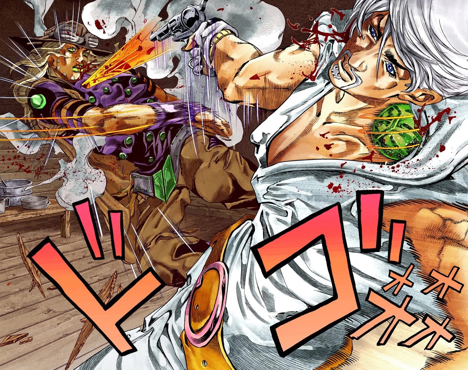 JoJo's Bizarre Adventure Part 7 - Steel Ball Run (Official Colored) chapter 35 page 30
