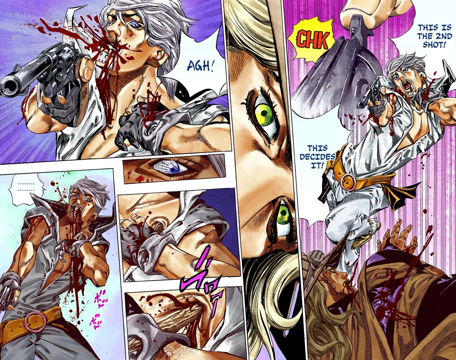 JoJo's Bizarre Adventure Part 7 - Steel Ball Run (Official Colored) chapter 35 page 38