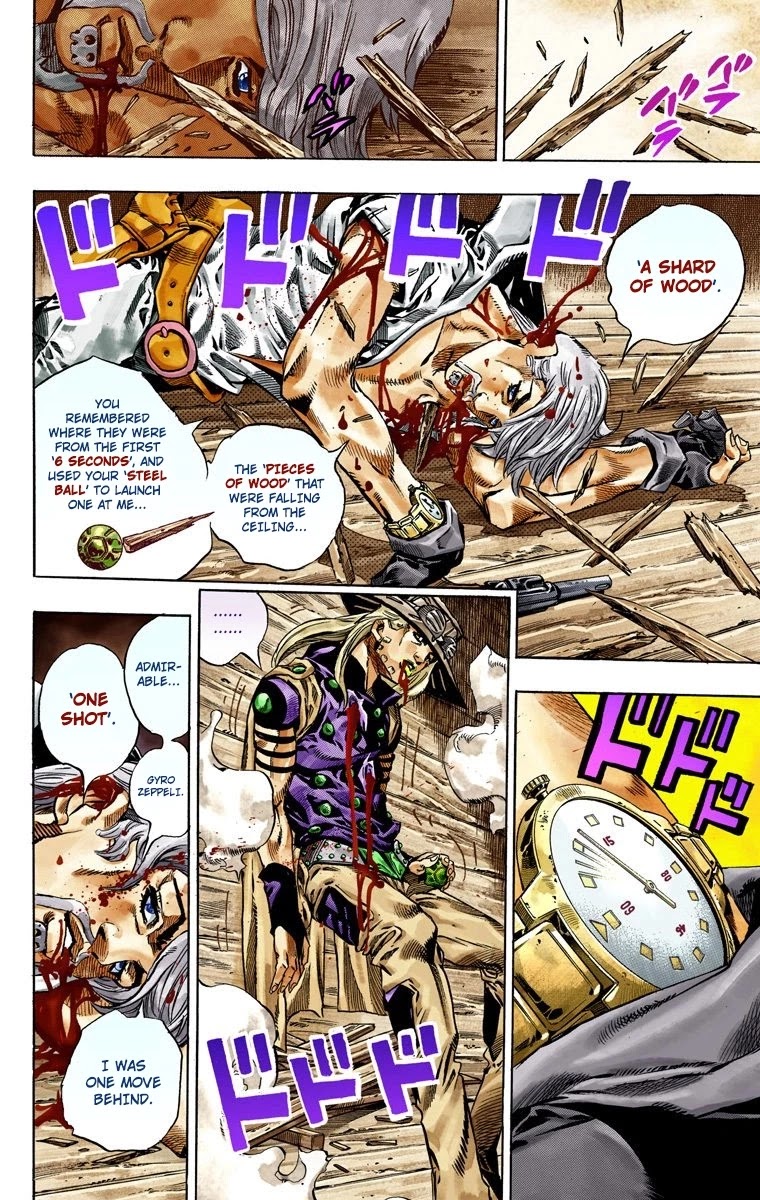 JoJo's Bizarre Adventure Part 7 - Steel Ball Run (Official Colored) chapter 35 page 41