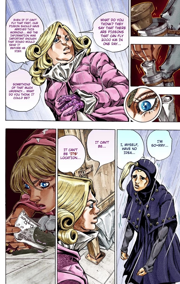 JoJo's Bizarre Adventure Part 7 - Steel Ball Run (Official Colored) chapter 36 page 39