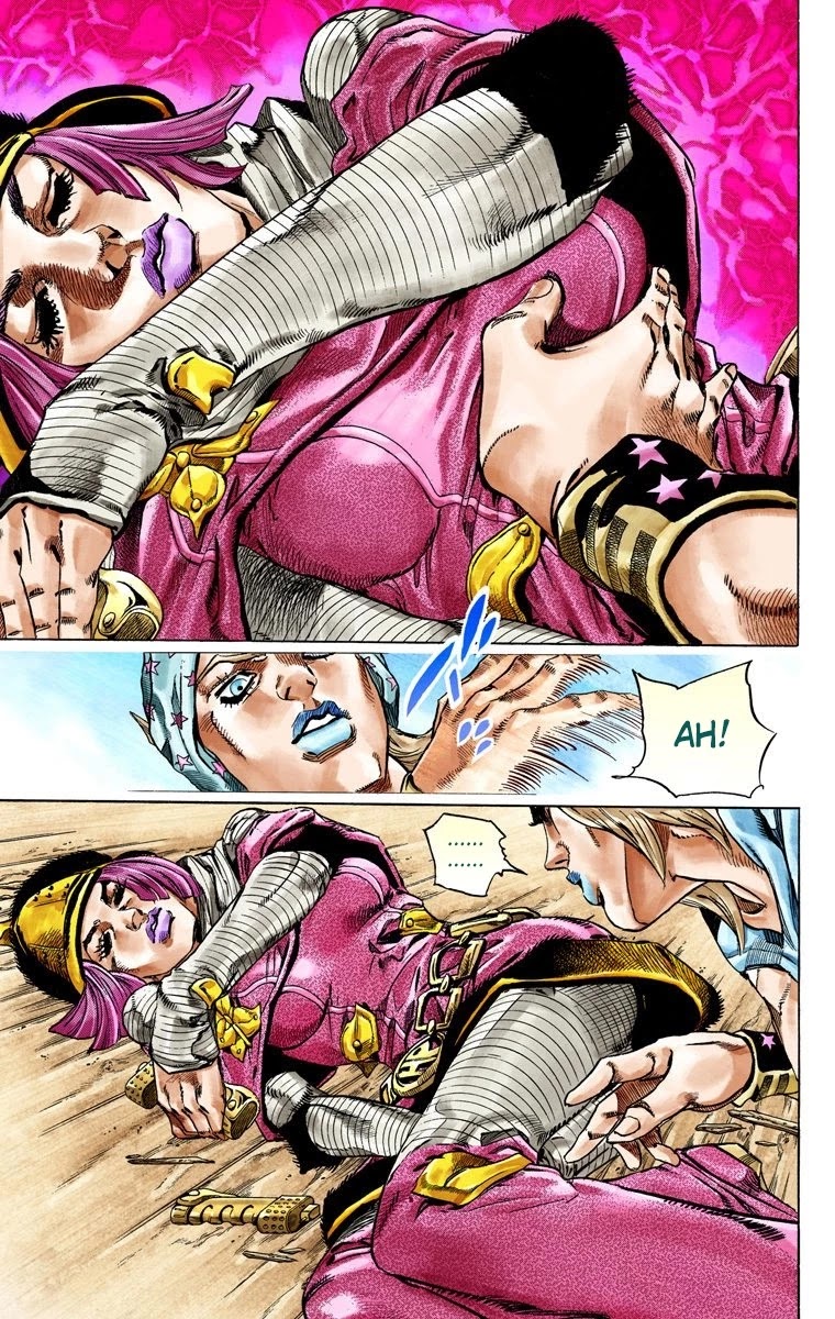 JoJo's Bizarre Adventure Part 7 - Steel Ball Run (Official Colored) chapter 36 page 9