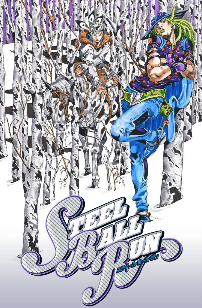 JoJo's Bizarre Adventure Part 7 - Steel Ball Run (Official Colored) chapter 37 page 1
