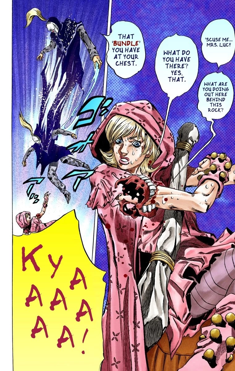 JoJo's Bizarre Adventure Part 7 - Steel Ball Run (Official Colored) chapter 37 page 47