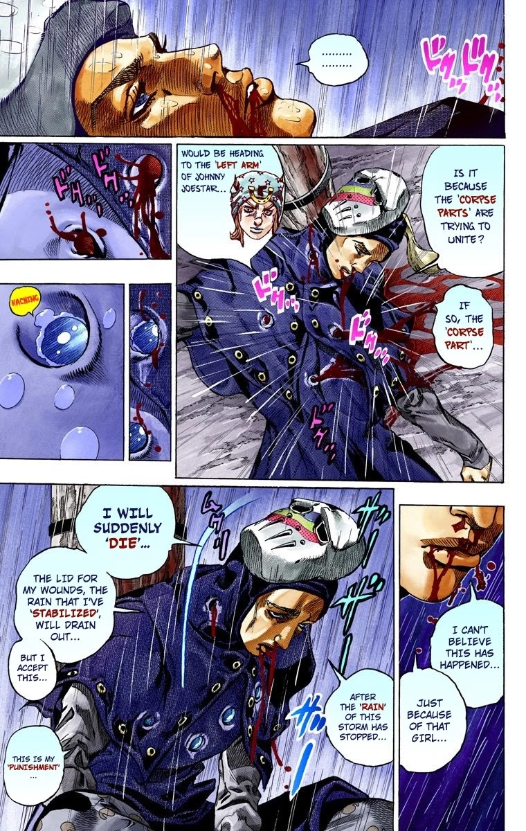 JoJo's Bizarre Adventure Part 7 - Steel Ball Run (Official Colored) chapter 38 page 17