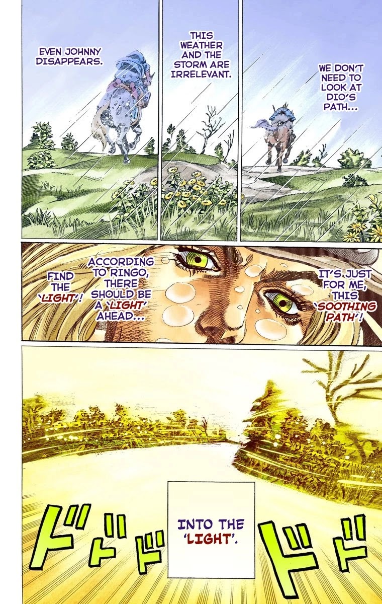 JoJo's Bizarre Adventure Part 7 - Steel Ball Run (Official Colored) chapter 38 page 40
