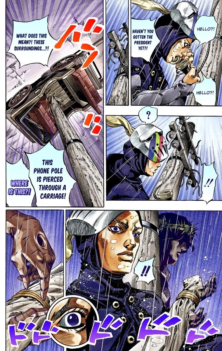 JoJo's Bizarre Adventure Part 7 - Steel Ball Run (Official Colored) chapter 38 page 9