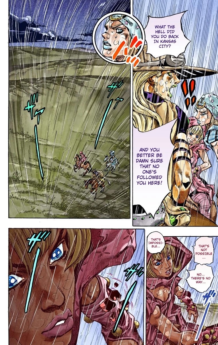 JoJo's Bizarre Adventure Part 7 - Steel Ball Run (Official Colored) chapter 39 page 26
