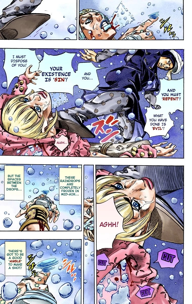 JoJo's Bizarre Adventure Part 7 - Steel Ball Run (Official Colored) chapter 39 page 35