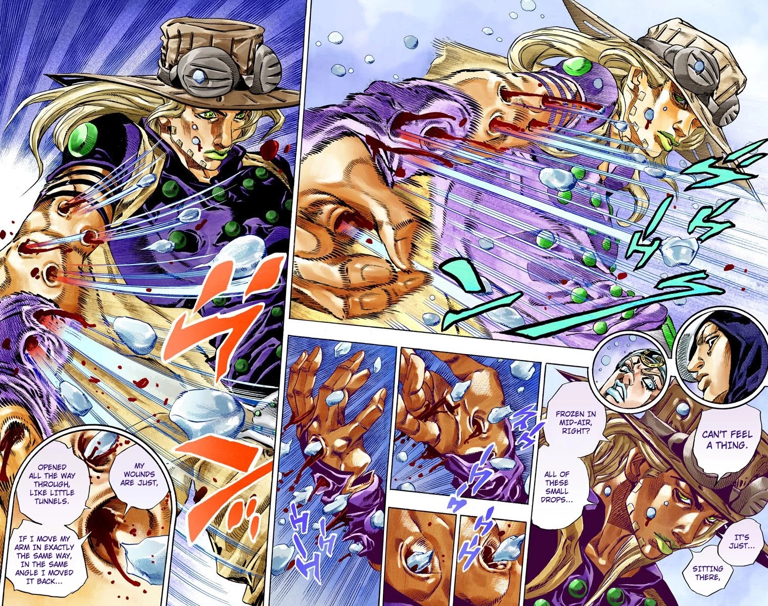 JoJo's Bizarre Adventure Part 7 - Steel Ball Run (Official Colored) chapter 39 page 38