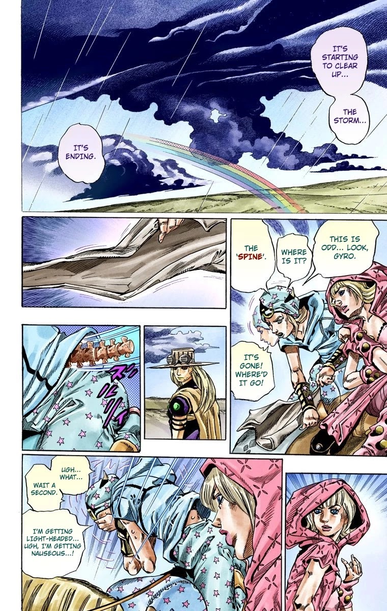 JoJo's Bizarre Adventure Part 7 - Steel Ball Run (Official Colored) chapter 39 page 47