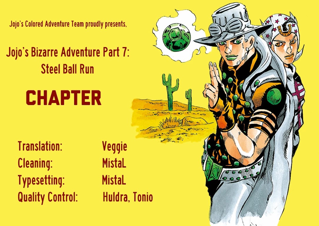 JoJo's Bizarre Adventure Part 7 - Steel Ball Run (Official Colored) chapter 4 page 27