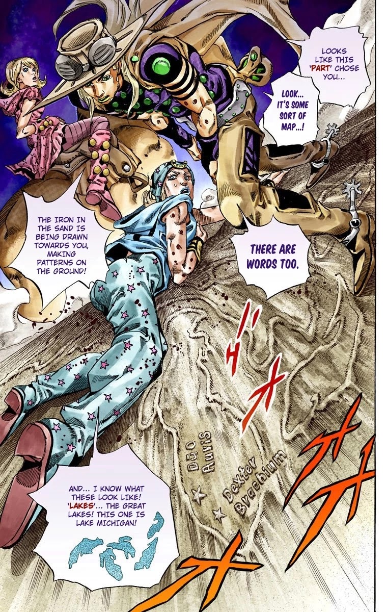 JoJo's Bizarre Adventure Part 7 - Steel Ball Run (Official Colored) chapter 40 page 18