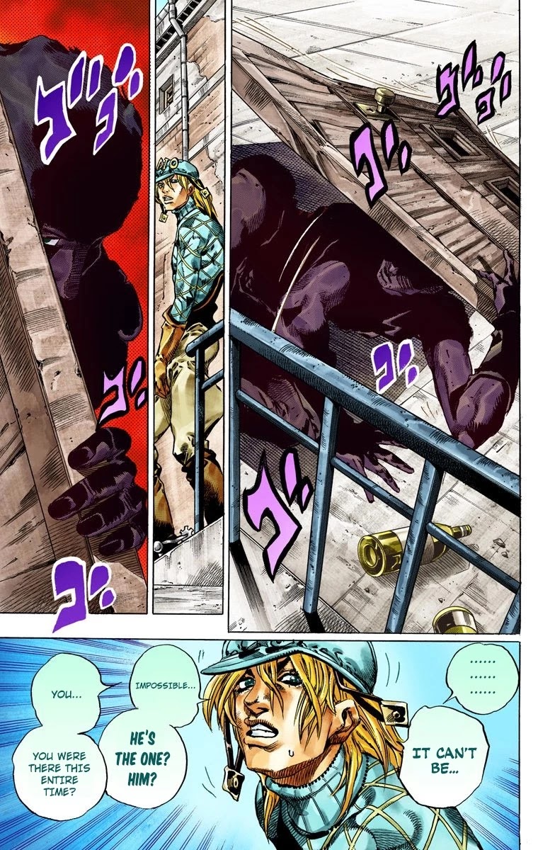 JoJo's Bizarre Adventure Part 7 - Steel Ball Run (Official Colored) chapter 40 page 47