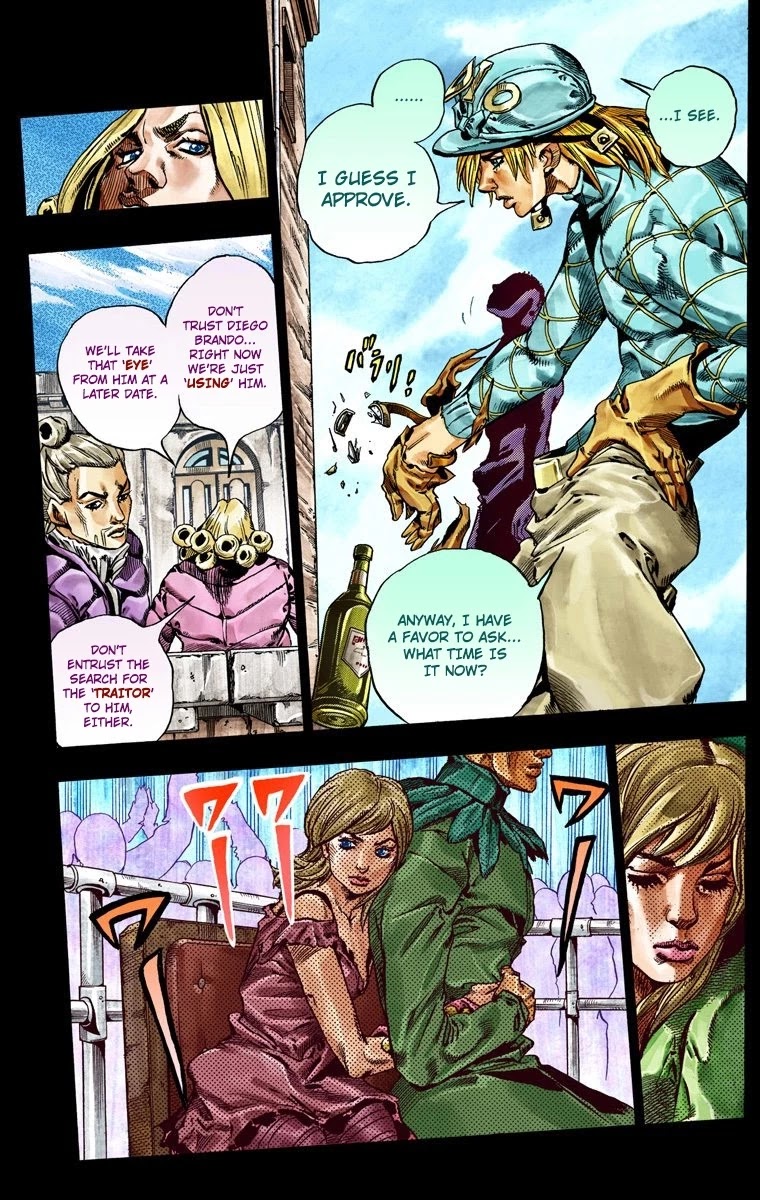 JoJo's Bizarre Adventure Part 7 - Steel Ball Run (Official Colored) chapter 40 page 56