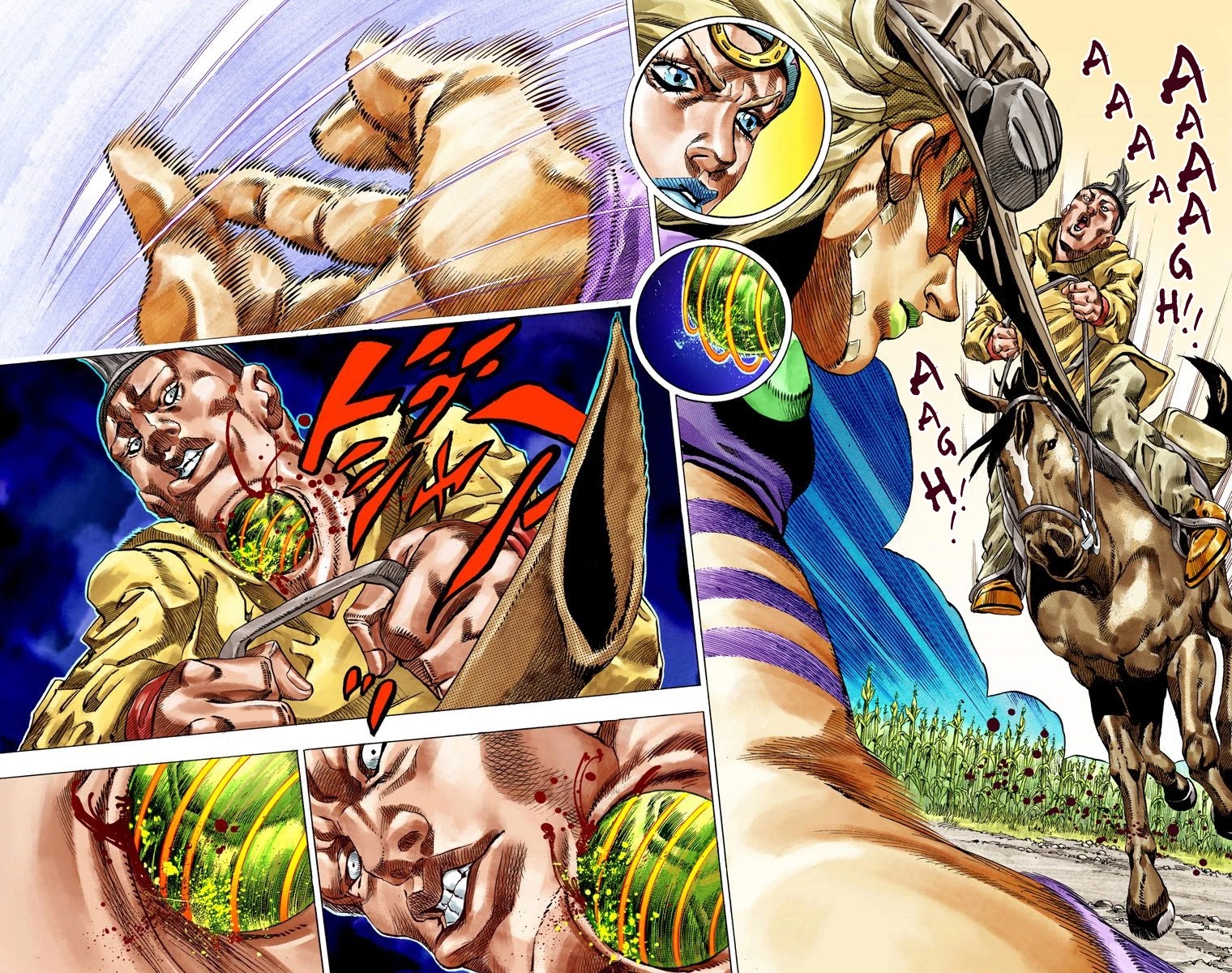 JoJo's Bizarre Adventure Part 7 - Steel Ball Run (Official Colored) chapter 41 page 26