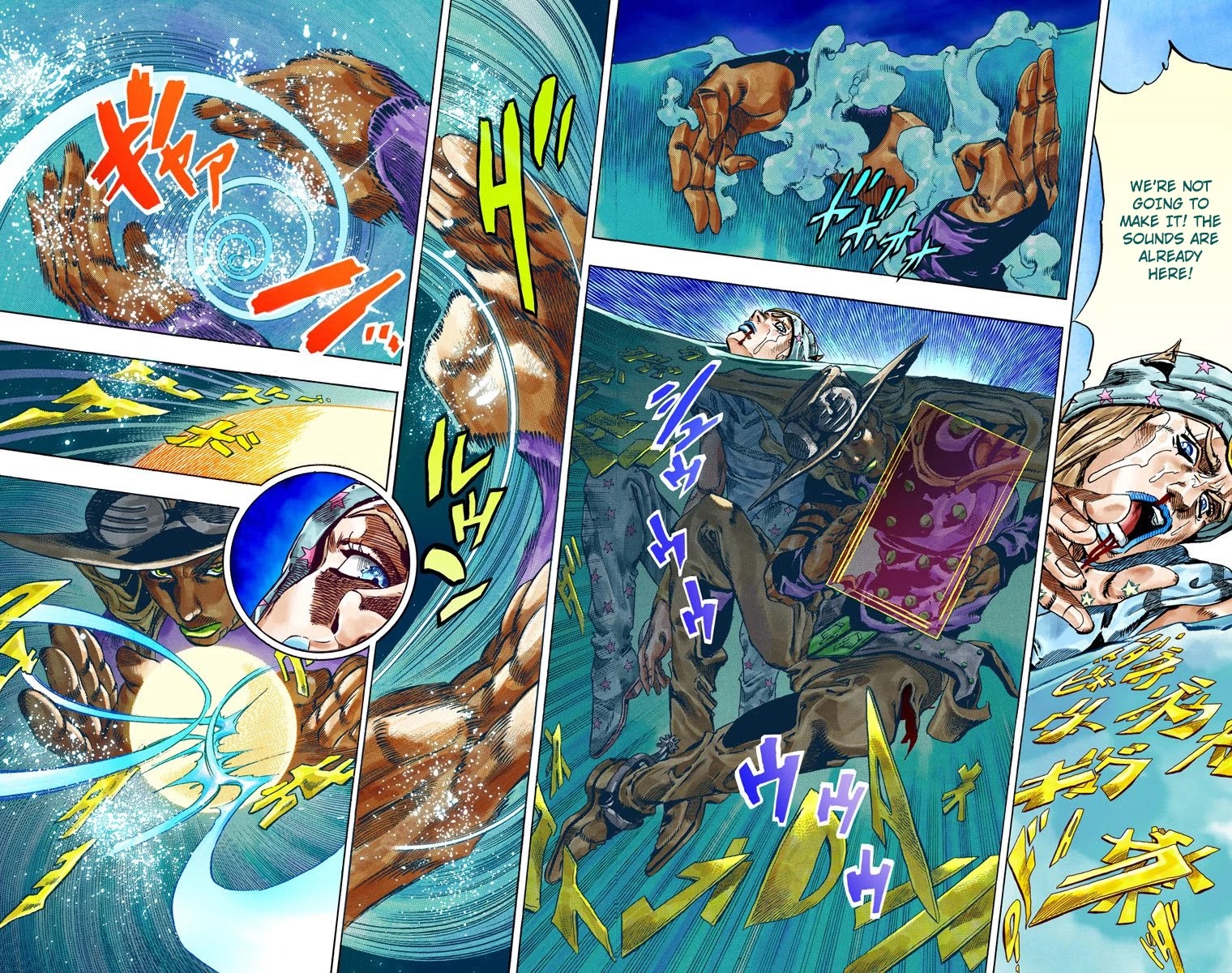 JoJo's Bizarre Adventure Part 7 - Steel Ball Run (Official Colored) chapter 43 page 32