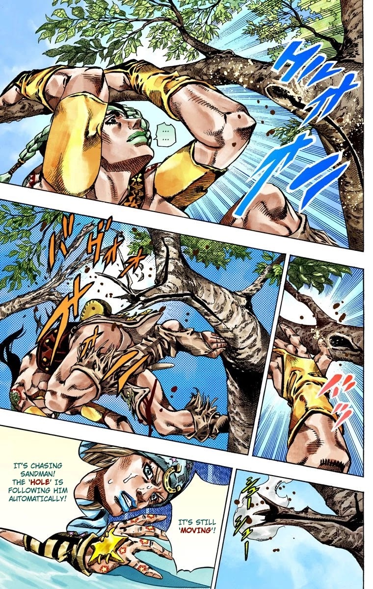 JoJo's Bizarre Adventure Part 7 - Steel Ball Run (Official Colored) chapter 44 page 17