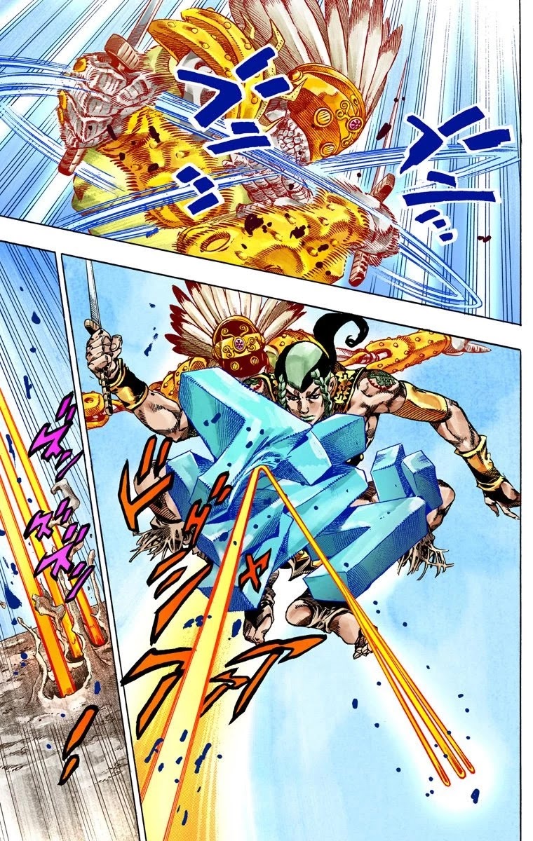 JoJo's Bizarre Adventure Part 7 - Steel Ball Run (Official Colored) chapter 44 page 26