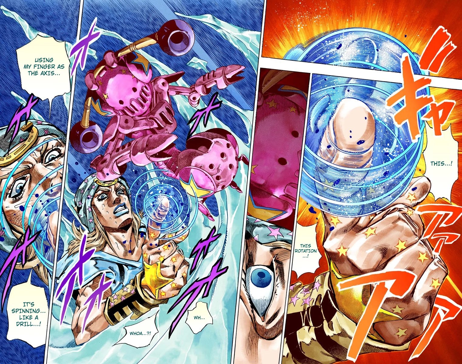 JoJo's Bizarre Adventure Part 7 - Steel Ball Run (Official Colored) chapter 44 page 3