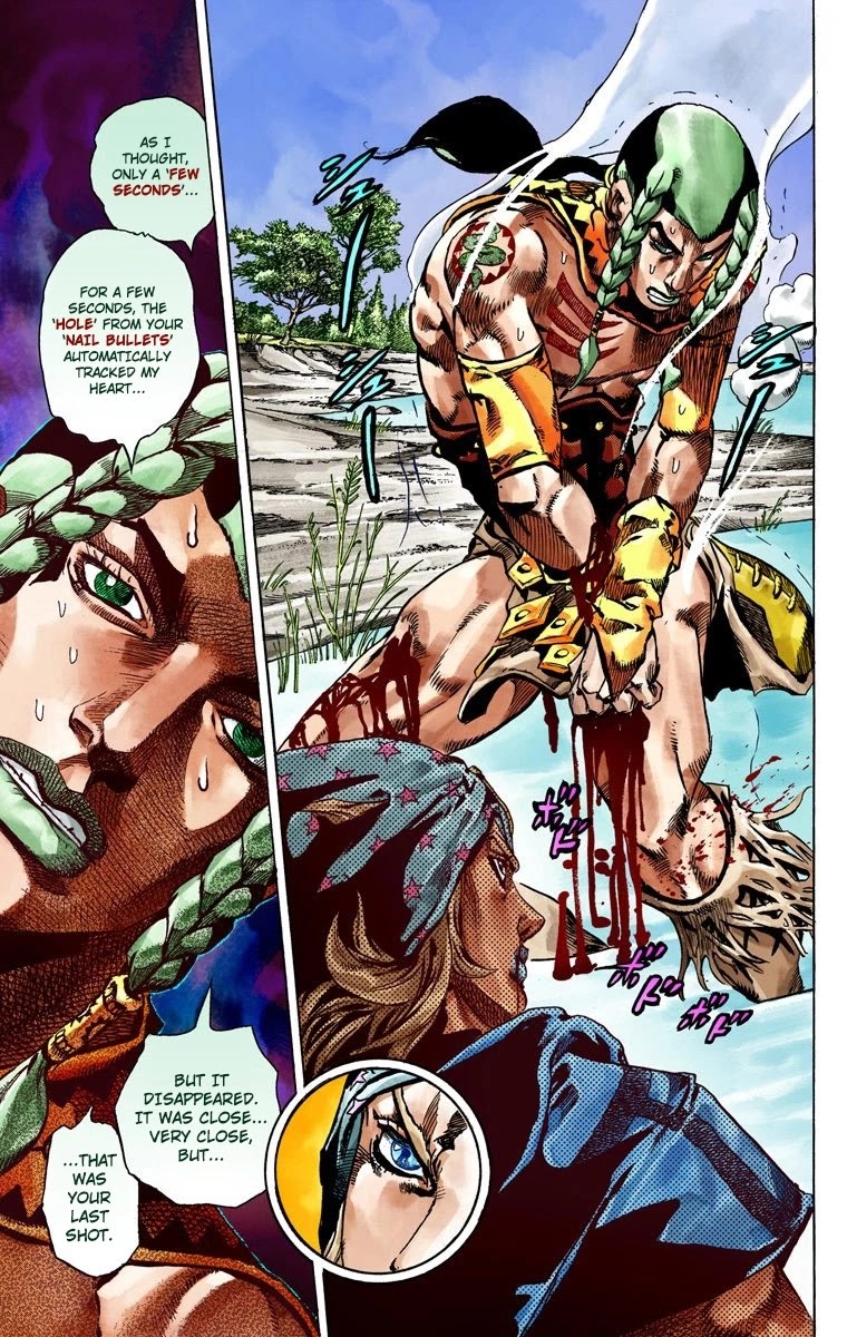 JoJo's Bizarre Adventure Part 7 - Steel Ball Run (Official Colored) chapter 44 page 36