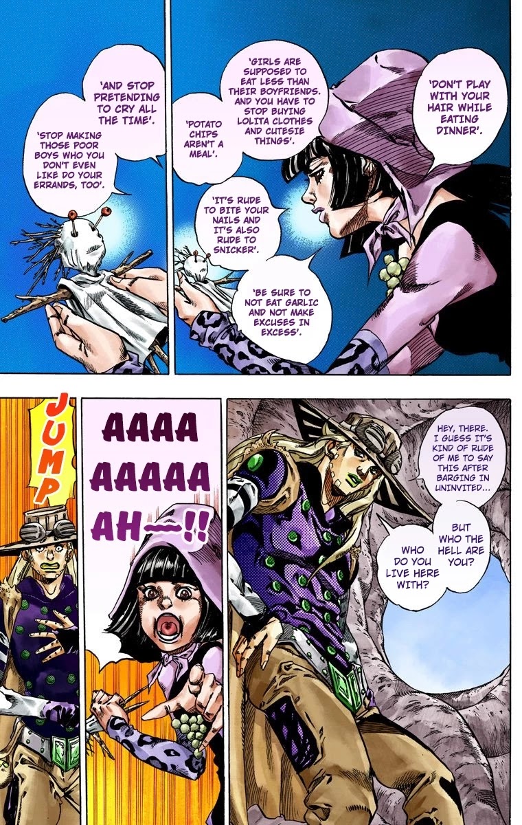 JoJo's Bizarre Adventure Part 7 - Steel Ball Run (Official Colored) chapter 45 page 28