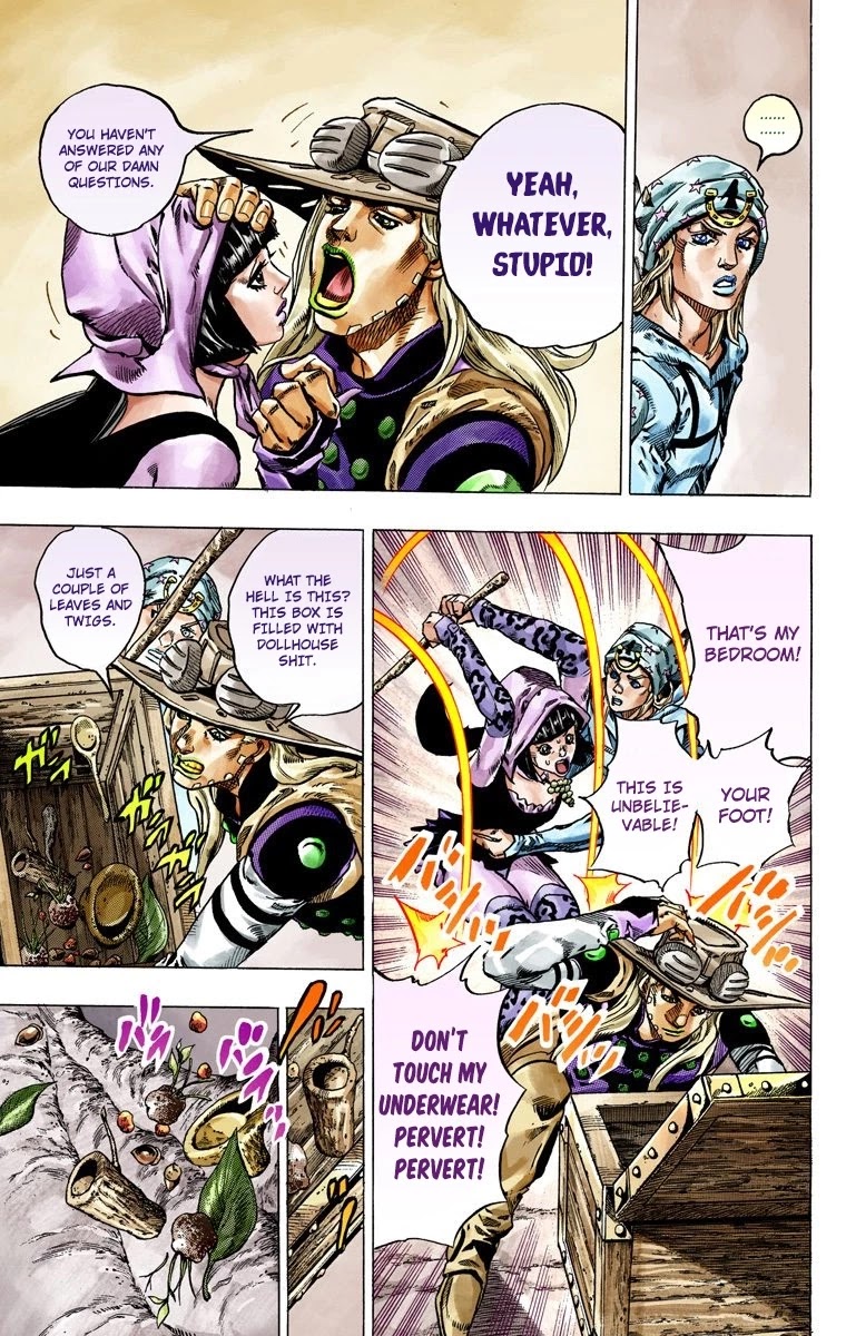 JoJo's Bizarre Adventure Part 7 - Steel Ball Run (Official Colored) chapter 45 page 38