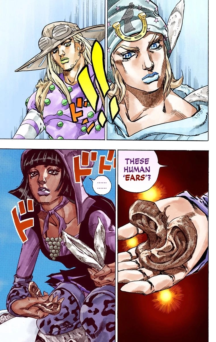 JoJo's Bizarre Adventure Part 7 - Steel Ball Run (Official Colored) chapter 45 page 48
