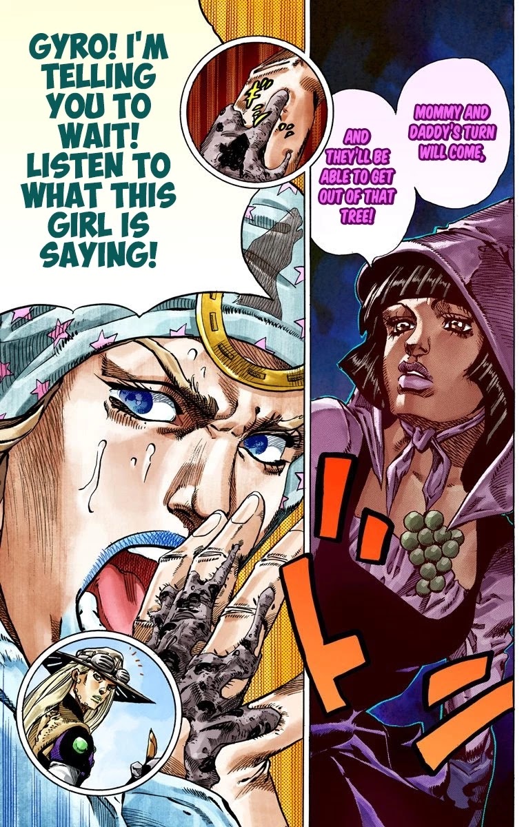 JoJo's Bizarre Adventure Part 7 - Steel Ball Run (Official Colored) chapter 45 page 58