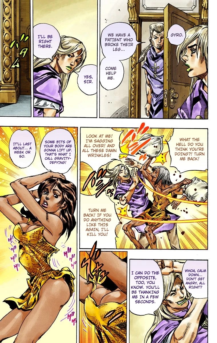 JoJo's Bizarre Adventure Part 7 - Steel Ball Run (Official Colored) chapter 45 page 6