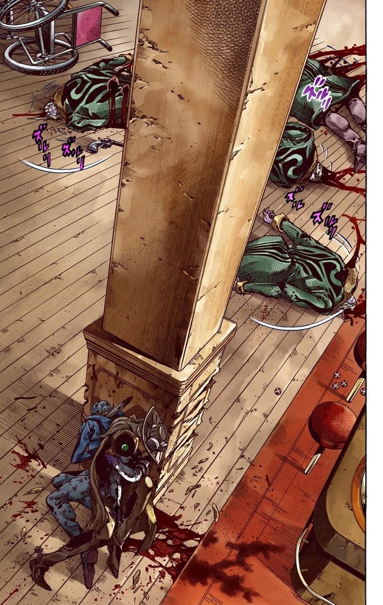 JoJo's Bizarre Adventure Part 7 - Steel Ball Run (Official Colored) chapter 47 page 19