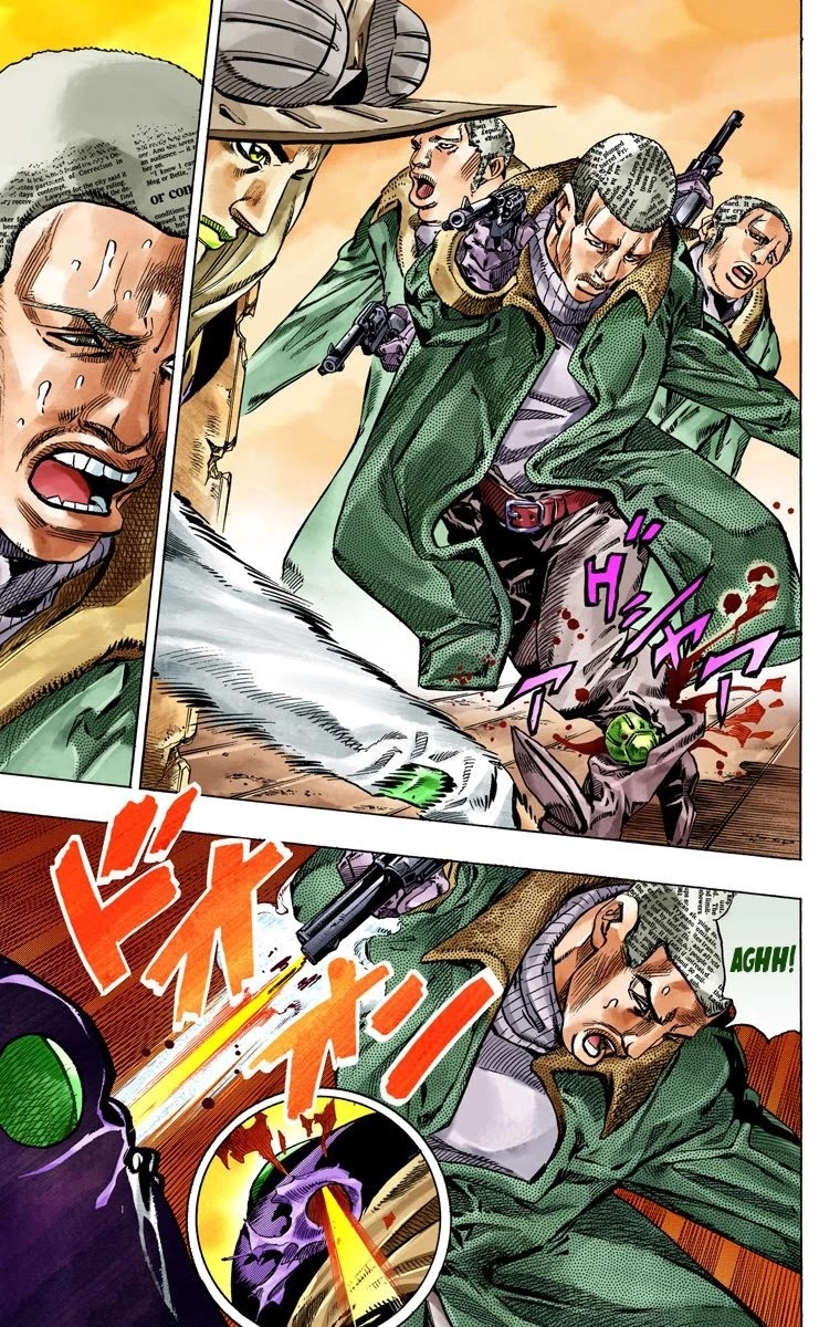 JoJo's Bizarre Adventure Part 7 - Steel Ball Run (Official Colored) chapter 47 page 26