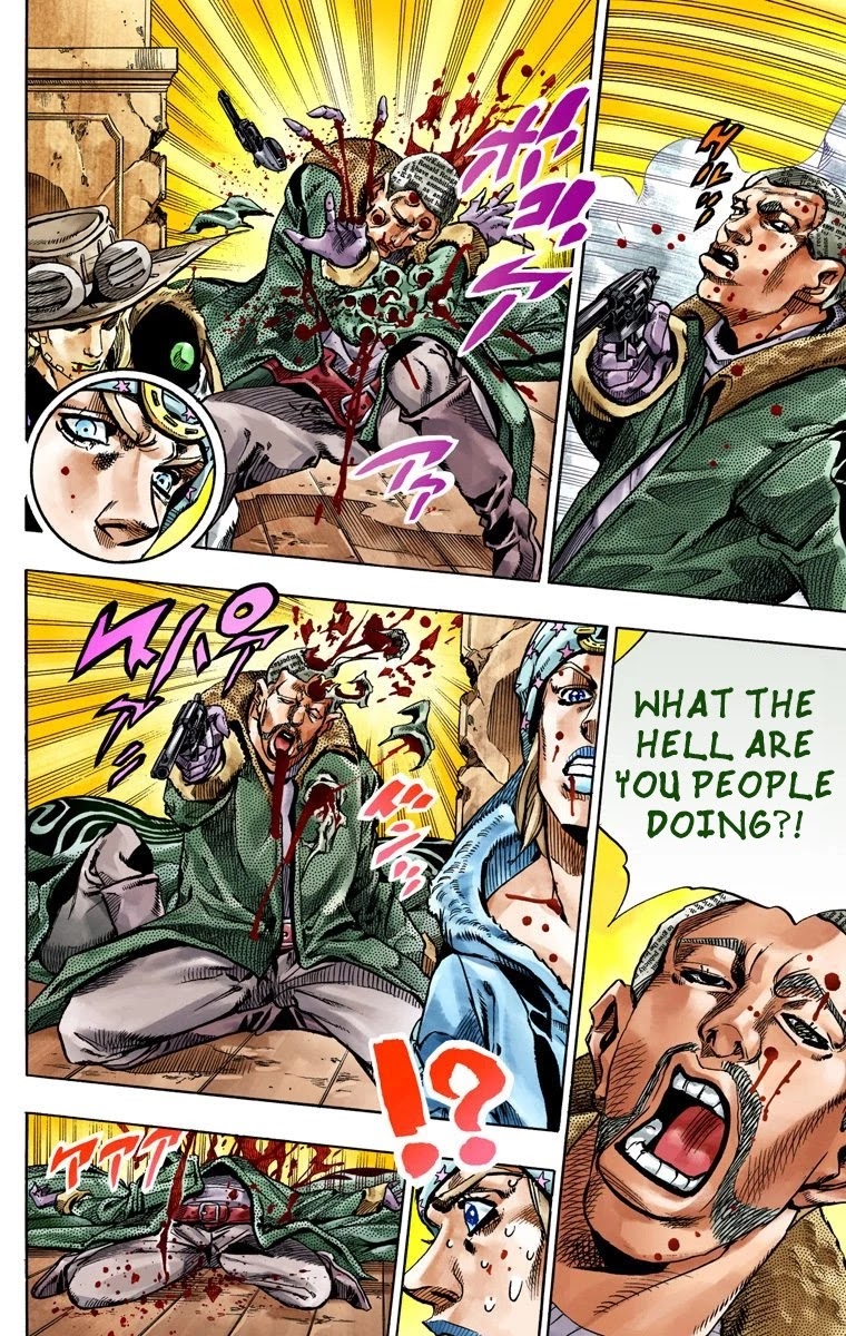 JoJo's Bizarre Adventure Part 7 - Steel Ball Run (Official Colored) chapter 47 page 30