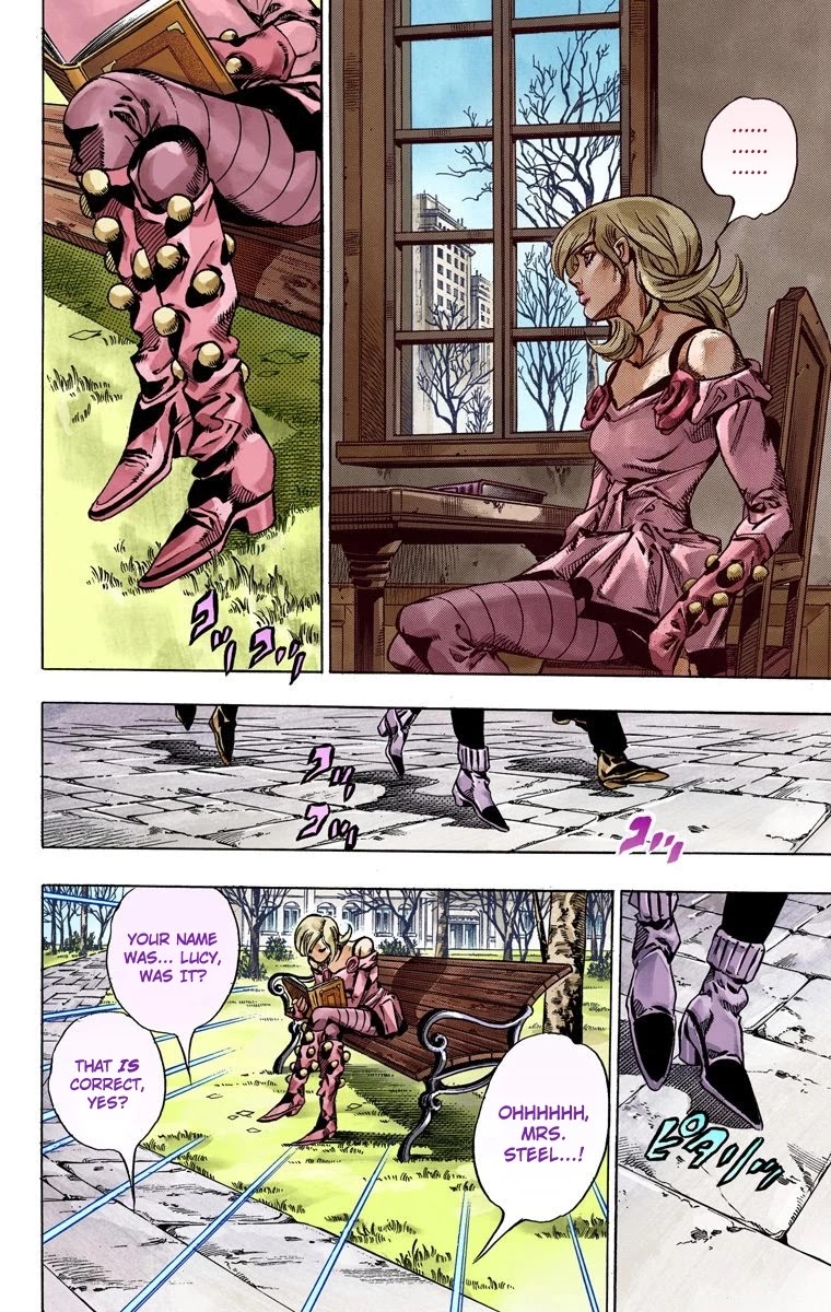 JoJo's Bizarre Adventure Part 7 - Steel Ball Run (Official Colored) chapter 48 page 48