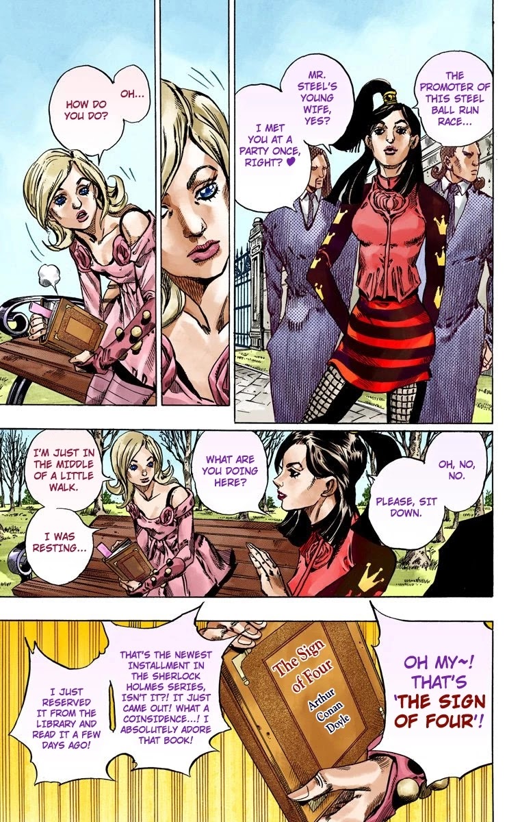 JoJo's Bizarre Adventure Part 7 - Steel Ball Run (Official Colored) chapter 48 page 49
