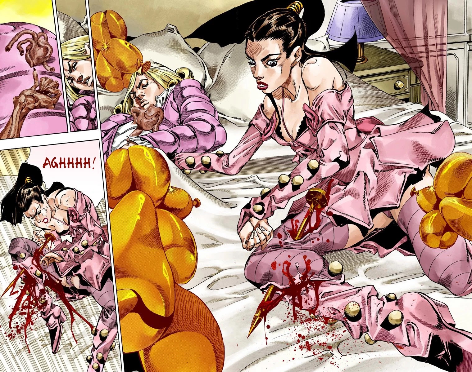 JoJo's Bizarre Adventure Part 7 - Steel Ball Run (Official Colored) chapter 49 page 45