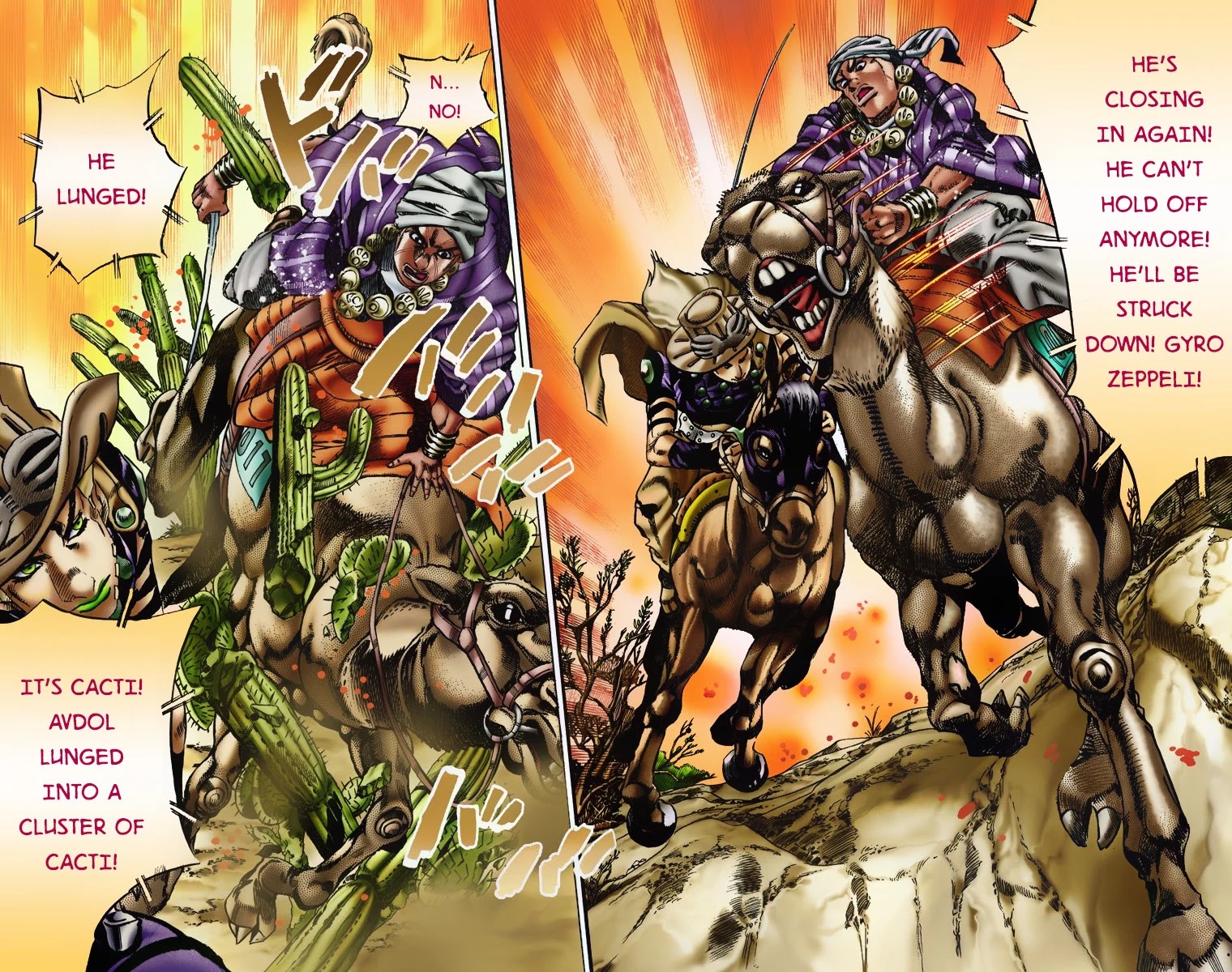 JoJo's Bizarre Adventure Part 7 - Steel Ball Run (Official Colored) chapter 5 page 19