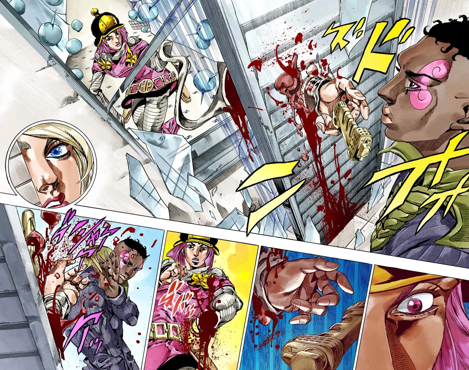 JoJo's Bizarre Adventure Part 7 - Steel Ball Run (Official Colored) chapter 50 page 32