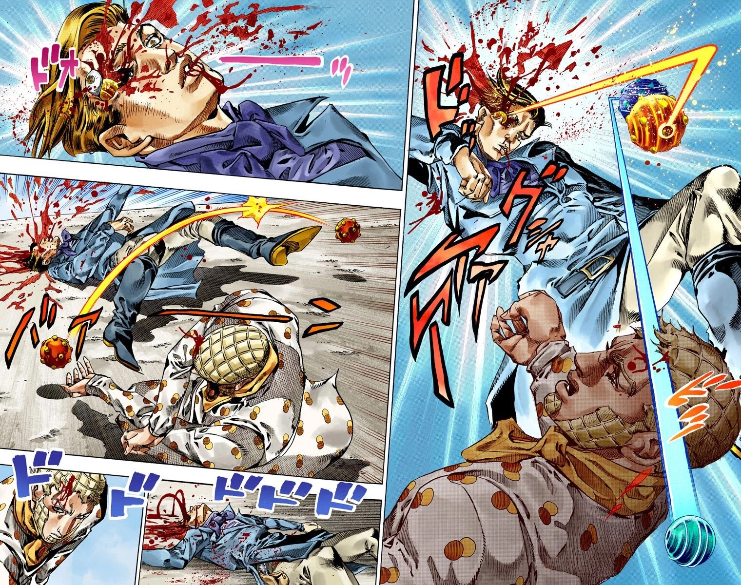 JoJo's Bizarre Adventure Part 7 - Steel Ball Run (Official Colored) chapter 51 page 17