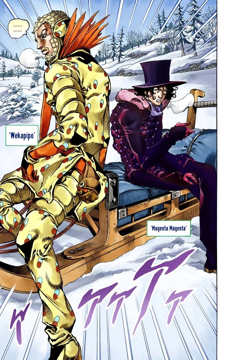 JoJo's Bizarre Adventure Part 7 - Steel Ball Run (Official Colored) chapter 51 page 21