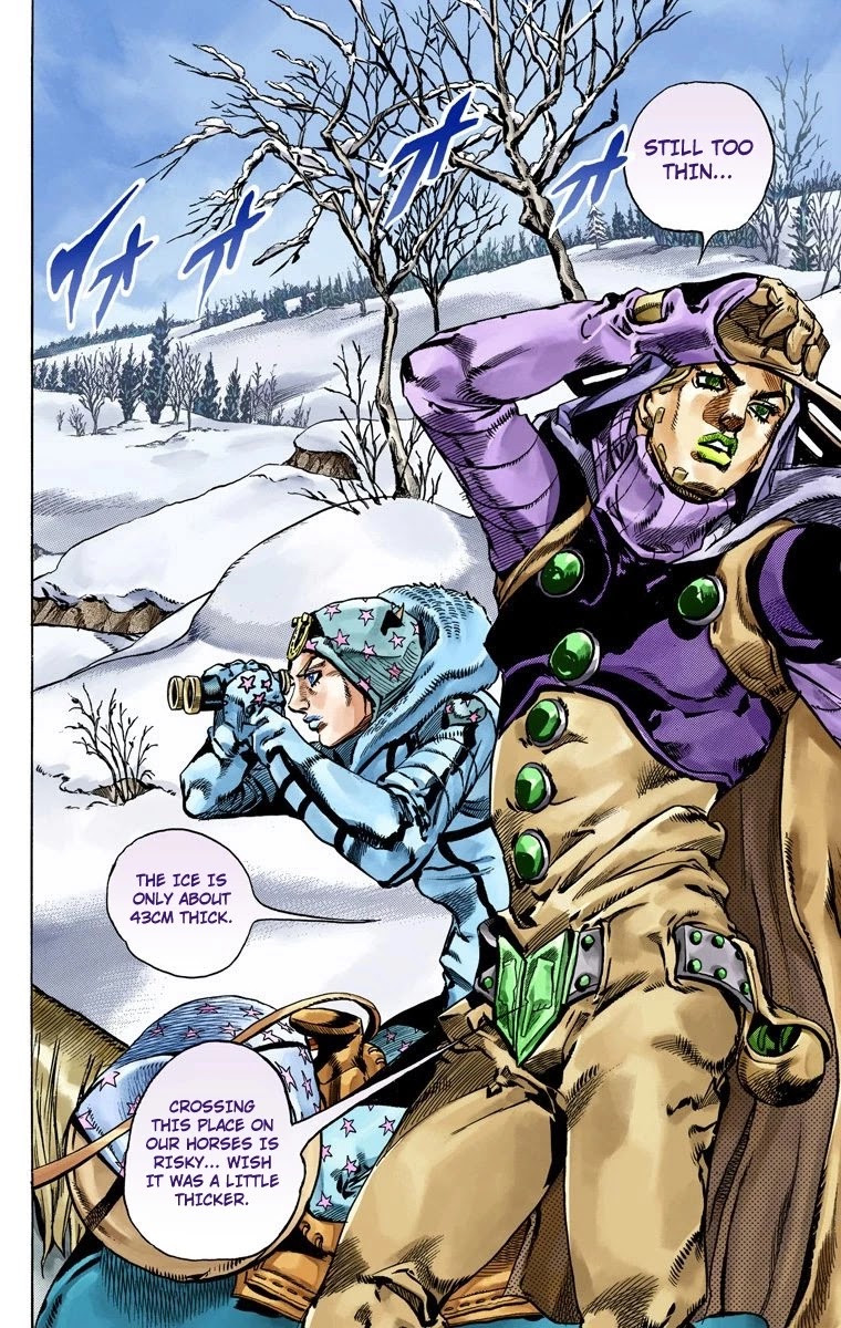 JoJo's Bizarre Adventure Part 7 - Steel Ball Run (Official Colored) chapter 51 page 29